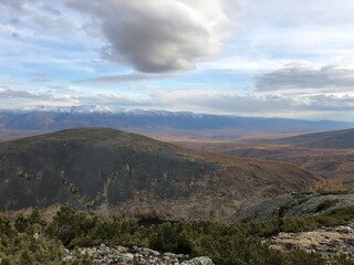 landscape with clouds