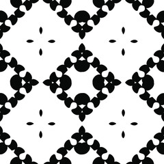  Black and white texture. seamless geometric pattern. 