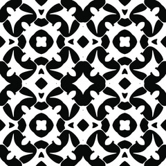  Black and white texture. seamless geometric pattern. 