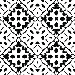  Black and white texture. seamless geometric pattern. 
