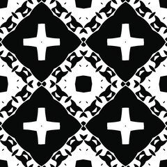 Black and white texture. seamless geometric pattern. 