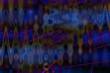 An abstract wavy psychedelic background image.