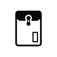 Postal envelope icon vector graphic illustration
