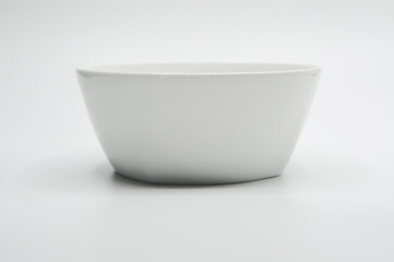 White Bowl White Background