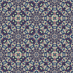 Geometric seamless pattern, ornament, abstract colorful background, fashion print.