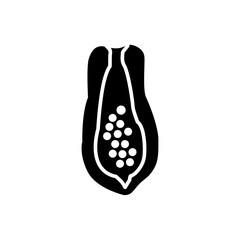 papaya icon vector illustration design