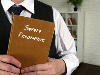Severe Pneumonia phrase on the sheet.