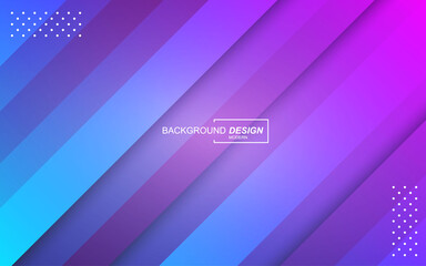 Obraz premium Vector colorful abstract geometric gradient background