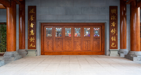 The traditional ancient architecture in Guangzhou is a big Buddhist temple built in the Southern Han Dynasty