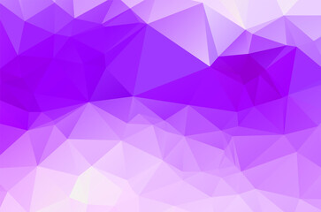 Purple abstract geometric pattern, triangles background, polygonal