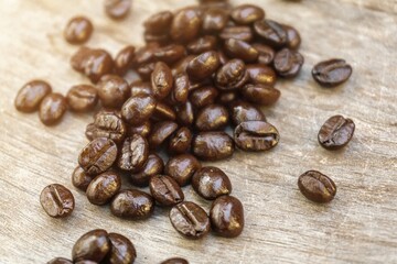 coffee beans background