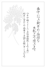 菊の花のベクターイラスト素材