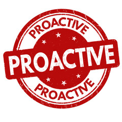 Proactive grunge rubber stamp