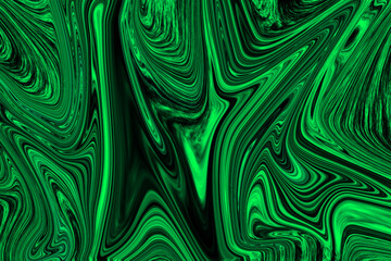 Green liquid marble vector background