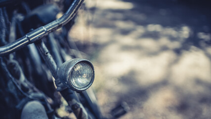 Old Headlight Bicycle