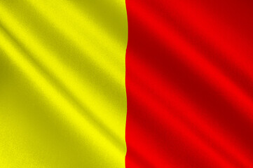 Flag of Orleans in Centre-Val de Loire, France