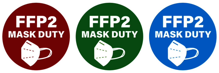 FFP2 mask duty corona virus pandemic