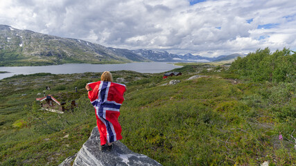 Eikesdalen Aursjovegen Norwegen
