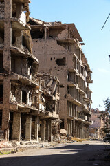 Dier Ez Zior city in Syria destroyed by ISIS in 2020 and daily life after 