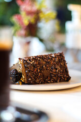 Salted caramel chocolate cake