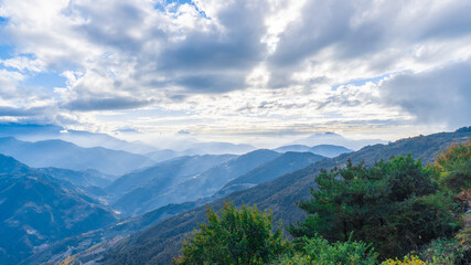Beautiful scenery in the mountains of Taiwan 10