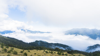 Beautiful scenery in the mountains of Taiwan 16