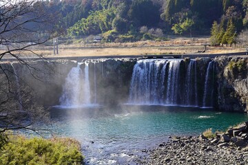 大分県・原尻の滝