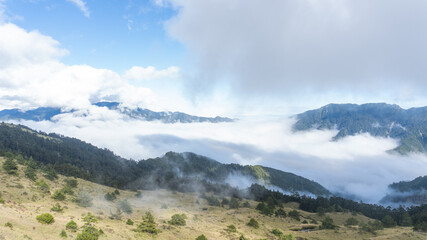 Beautiful scenery in the mountains of Taiwan 17