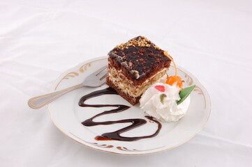 Party food, a sumptuous dinner.