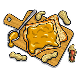 peanut butter sandwiches