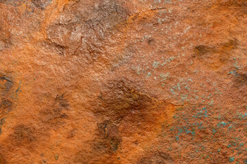 Textur Metall rostig grunge in brown orange