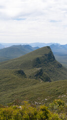 view of the mountains