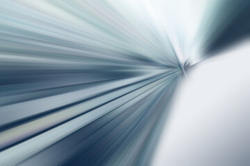 Gray blue and white lines in radial motion.concept speed and technology.
