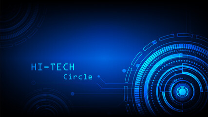 Obraz premium Circuit technology background