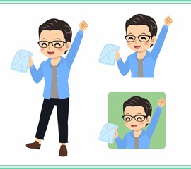 Young man in a sweater