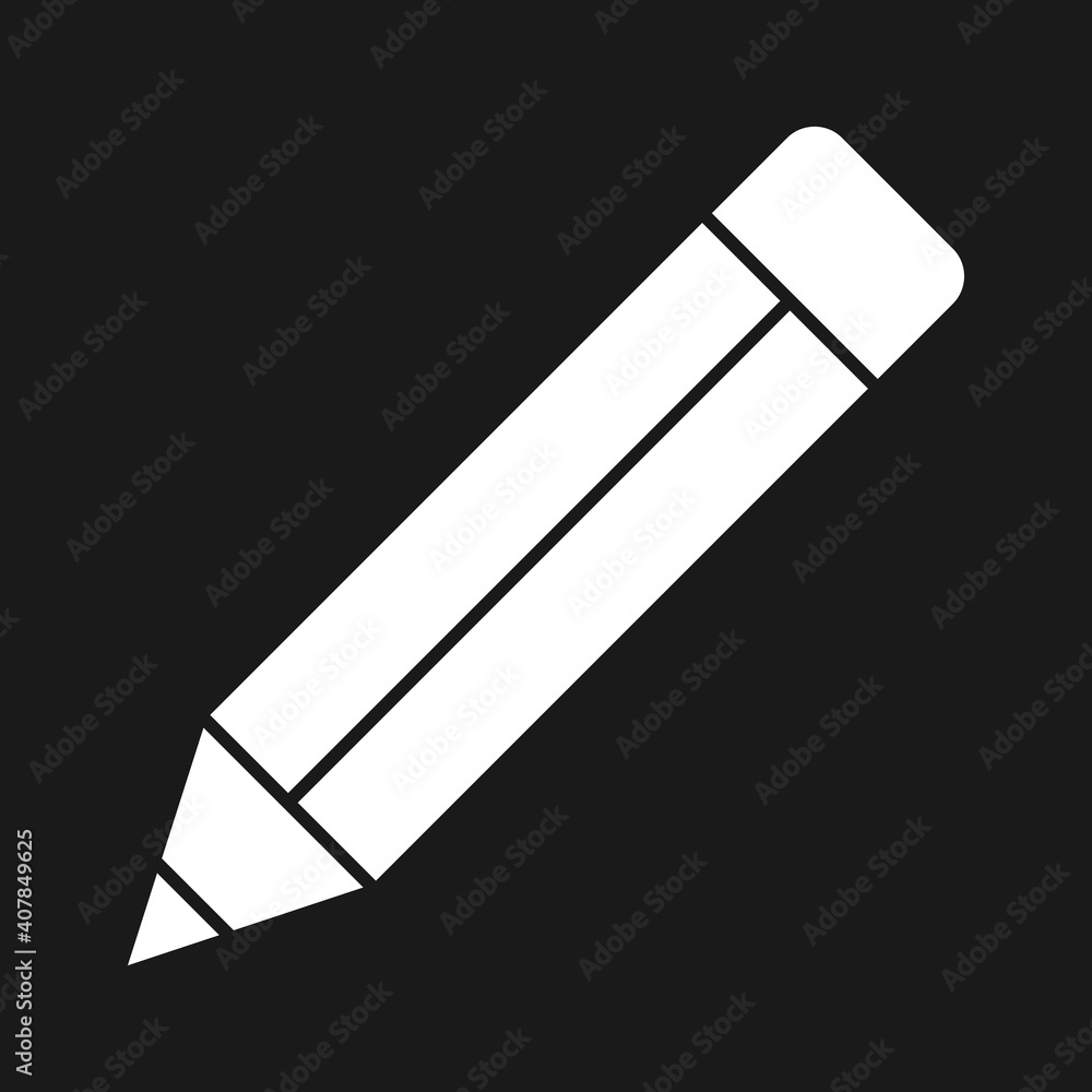 Sticker Pencil Icon