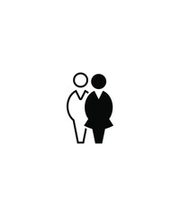 couple icon,vector best flat icon.