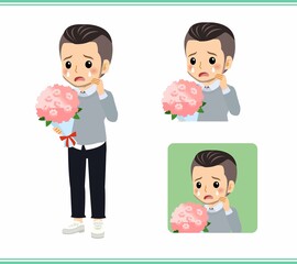 Young man in a sweater