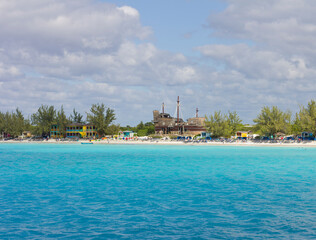 tropical island in the caribbean