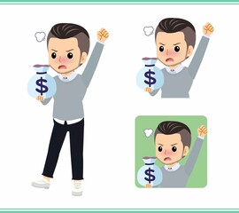 Young man in a sweater