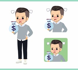 Young man in a sweater