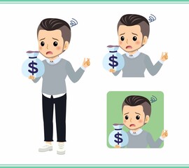 Young man in a sweater