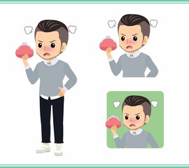 Young man in a sweater