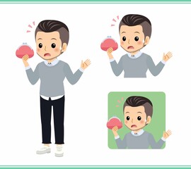 Young man in a sweater