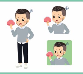 Young man in a sweater