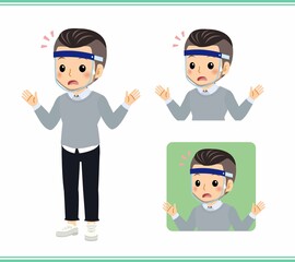 Young man in a sweater