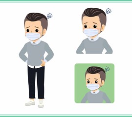 Young man in a sweater