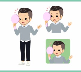 Young man in a sweater