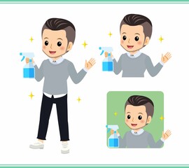 Young man in a sweater