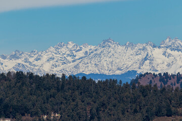 Various views of the Dhauladar Mountains